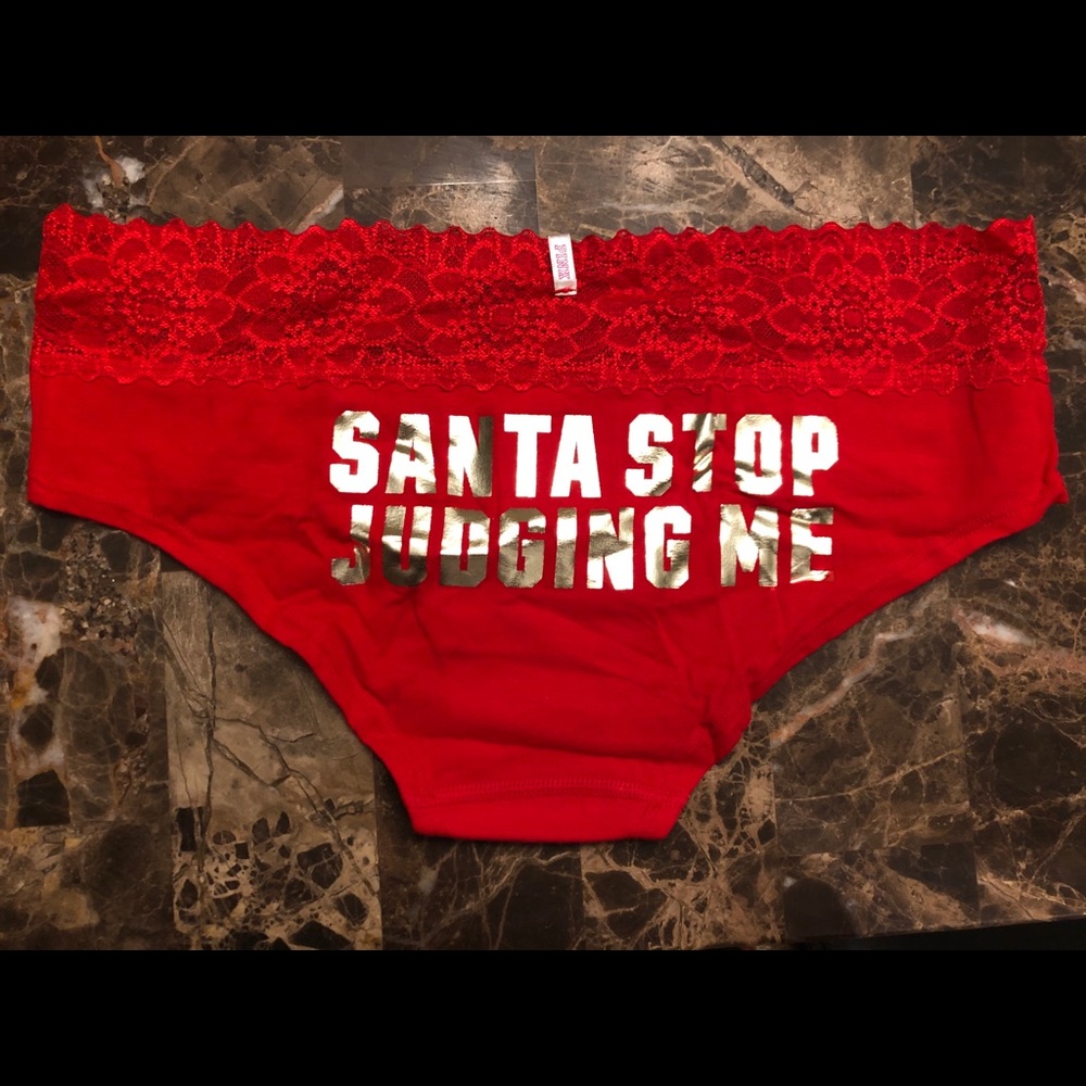 Victoria secret Santa stop judging me hipster rare